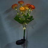2 Pcs Solar Garden Lights LED Solar Flower Lights for Garden Patio Lawn Yard Pathway