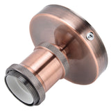 Vintage E26 E27 Lamp Socket Ceiling Lamp Holder with Accessories for Kitchen Bedroom Living Room 100‑240VAntique Red - 45-Degree Angle