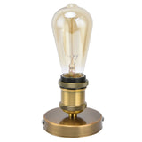Vintage E26 E27 Lamp Socket Ceiling Lamp Holder with Accessories for Kitchen Bedroom Living Room 100‑240VAntique Gold - Extra Image
