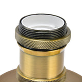 Vintage E26 E27 Lamp Socket Ceiling Lamp Holder with Accessories for Kitchen Bedroom Living Room 100‑240VAntique Gold
