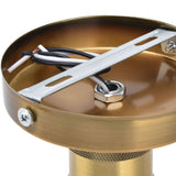 Vintage E26 E27 Lamp Socket Ceiling Lamp Holder with Accessories for Kitchen Bedroom Living Room 100‑240VAntique Gold