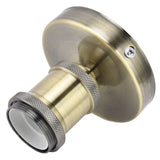 Vintage E26 E27 Lamp Socket Ceiling Lamp Holder with Accessories for Kitchen Bedroom Living Room 100‑240VAntique Green - 45-Degree Angle