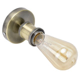 Vintage E26 E27 Lamp Socket Ceiling Lamp Holder with Accessories for Kitchen Bedroom Living Room 100‑240VAntique Green