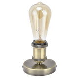Vintage E26 E27 Lamp Socket Ceiling Lamp Holder with Accessories for Kitchen Bedroom Living Room 100‑240VAntique Green - Extra Image