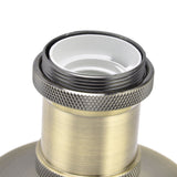 Vintage E26 E27 Lamp Socket Ceiling Lamp Holder with Accessories for Kitchen Bedroom Living Room 100‑240VAntique Green - Extra Image