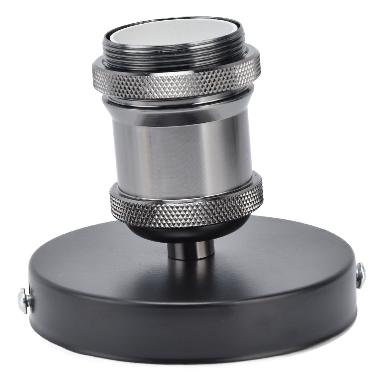 Vintage E26 E27 Lamp Socket Ceiling Lamp Holder with Accessories for Kitchen Bedroom Living Room 100‑240VBlack