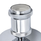 Vintage E26 E27 Lamp Socket Ceiling Lamp Holder with Accessories for Kitchen Bedroom Living Room 100‑240VSilver