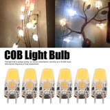 6PCS GY6.35 Bulb 5W AC DC12V COB Light Bulb Energy Saving Silicone Ceiling Lamp Bulb for Living Room - Extra Image