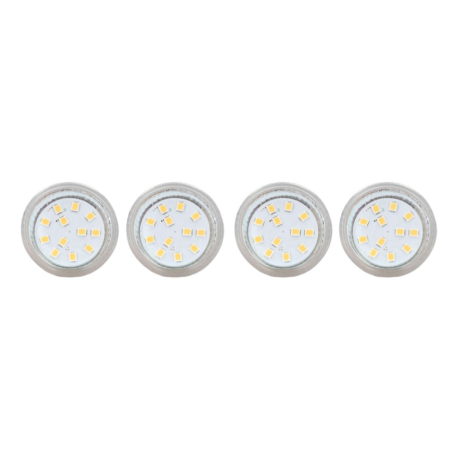 4PCS MR11 12LED Light Bulb 2W 300LM Spot Light Bulb Double Pin Base Landscape Light BulbWarm White 3000K
