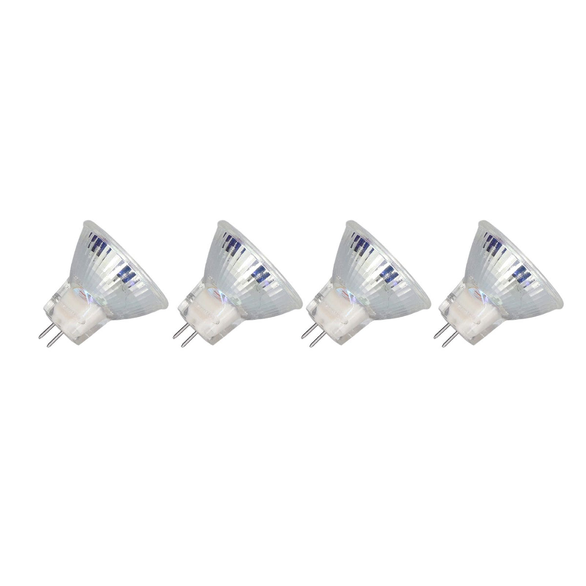 4PCS MR11 12LED Light Bulb 2W 300LM Spot Light Bulb Double Pin Base Landscape Light BulbWarm White 3000K