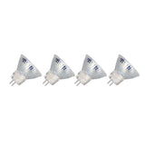 4PCS MR11 12LED Light Bulb 2W 300LM Spot Light Bulb Double Pin Base Landscape Light BulbWarm White 3000K - Extra Image