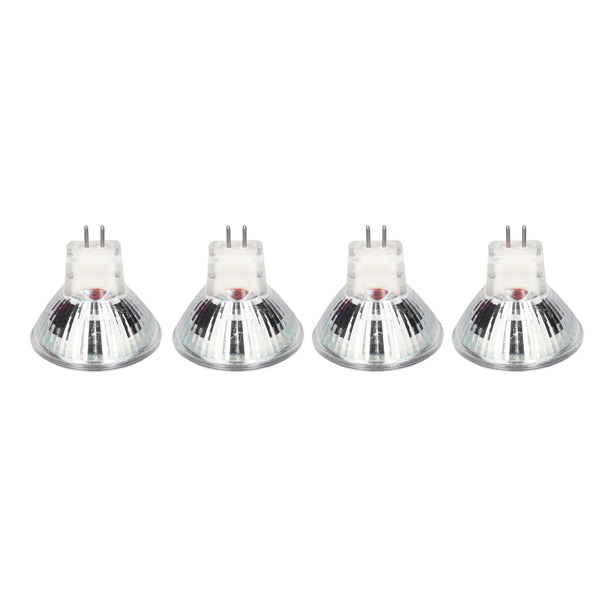 4PCS MR11 12LED Light Bulb 2W 300LM Spot Light Bulb Double Pin Base Landscape Light BulbWarm White 3000K
