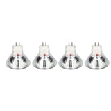 4PCS MR11 12LED Light Bulb 2W 300LM Spot Light Bulb Double Pin Base Landscape Light BulbWarm White 3000K - Extra Image
