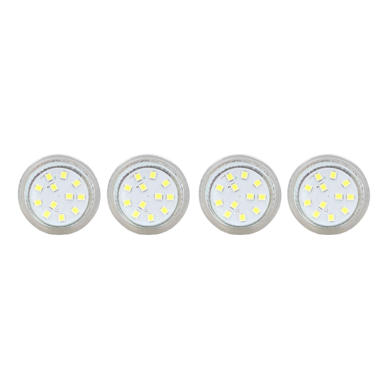 4PCS MR11 12LED Light Bulb 2W 300LM Spot Light Bulb Double Pin Base Landscape Light BulbCold White 6000K