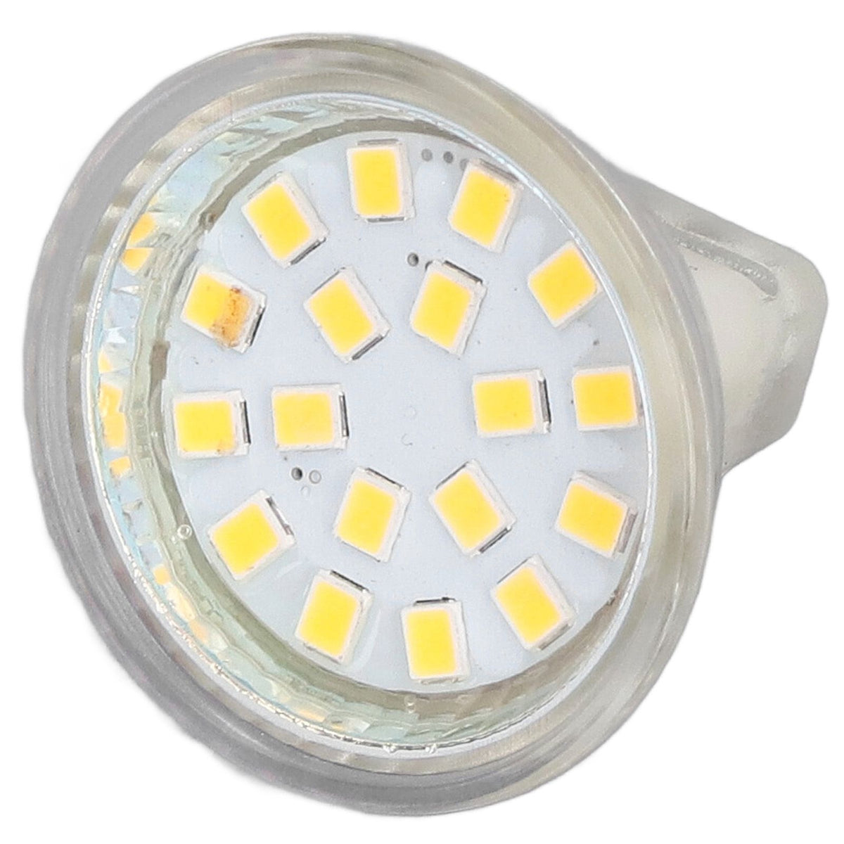 4PCS 18LED MR11 Light Bulb 3W 300LM Double Pin Base Landscape Spot Light Bulb for Living RoomCold White