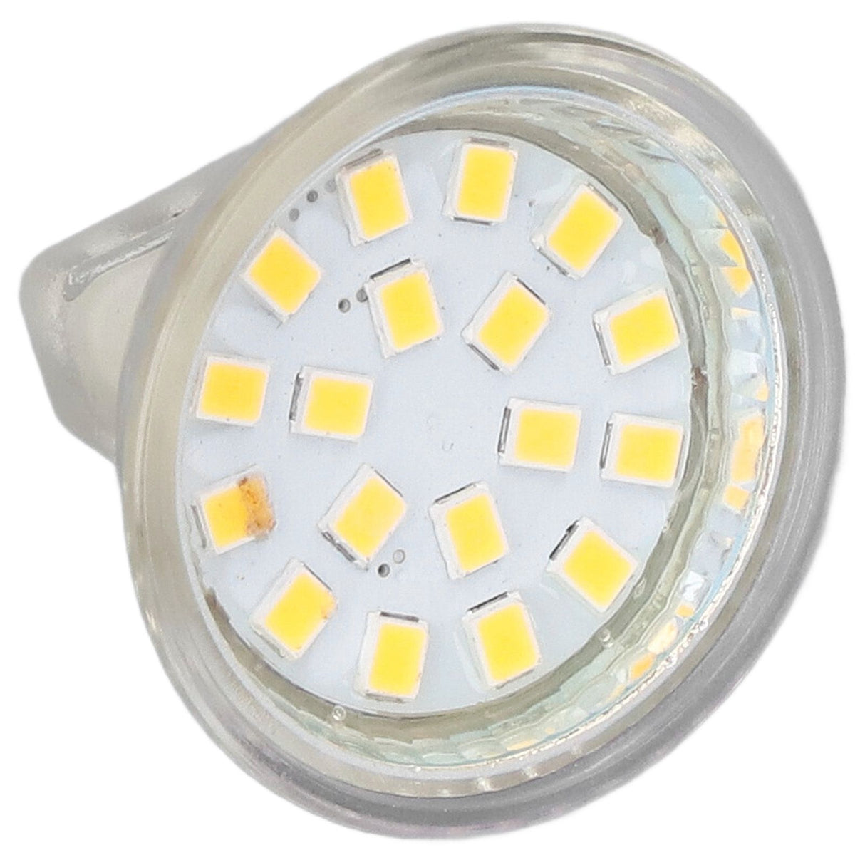 4PCS 18LED MR11 Light Bulb 3W 300LM Double Pin Base Landscape Spot Light Bulb for Living RoomCold White