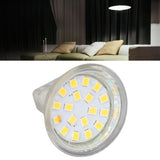 4PCS 18LED MR11 Light Bulb 3W 300LM Double Pin Base Landscape Spot Light Bulb for Living RoomCold White