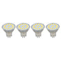 4PCS 15LED MR11 Light Bulb 5W 500LM Double Pin Base Landscape Spot Light Bulb for Living RoomWarm White