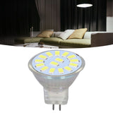 4PCS 15LED MR11 Light Bulb 5W 500LM Double Pin Base Landscape Spot Light Bulb for Living RoomCold White - Extra Image