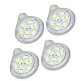 4Pcs MR11 LED Bulb 3W 300lm Bulb with 9 Beads Double Pin Base for Spotlight Landscape LampCold White Light