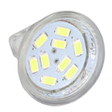 4Pcs MR11 LED Bulb 3W 300lm Bulb with 9 Beads Double Pin Base for Spotlight Landscape LampCold White Light