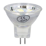 4Pcs MR11 LED Bulb 3W 300lm Bulb with 9 Beads Double Pin Base for Spotlight Landscape LampCold White Light