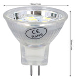 4Pcs MR11 LED Bulb 3W 300lm Bulb with 9 Beads Double Pin Base for Spotlight Landscape LampCold White Light - Extra Image