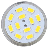 4PCS MR11 12LED Light Bulb 4W 400LM Double Pin Base Landscape Spot Light Bulb for Bedroom DC12VWarm White