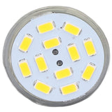 4PCS MR11 12LED Light Bulb 4W 400LM Double Pin Base Landscape Spot Light Bulb for Bedroom DC12VWarm White