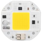 COB Lamp Bead High Power LED Chip High Brightness Drive Free for DIY Lamp Floodlight Indoor Lighting 220V50W Warm White 2800K‑3500K
