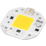COB Lamp Bead High Power LED Chip High Brightness Drive Free for DIY Lamp Floodlight Indoor Lighting 220V50W Warm White 2800K‑3500K