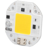 COB Lamp Bead High Power LED Chip High Brightness Drive Free for DIY Lamp Floodlight Indoor Lighting 220V50W Warm White 2800K‑3500K - Close-Up Angle
