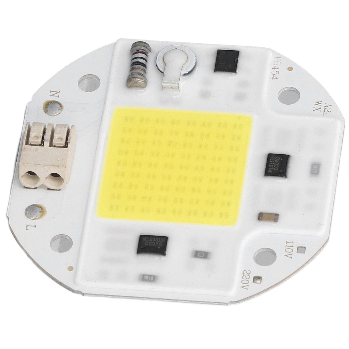 COB Lamp Bead High Power LED Chip High Brightness Drive Free for DIY Lamp Floodlight Indoor Lighting 220V50W Cold White 5800K-6500K