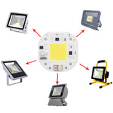COB Lamp Bead High Power LED Chip High Brightness Drive Free for DIY Lamp Floodlight Indoor Lighting 220V50W Cold White 5800K-6500K - Extra Image