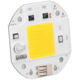 COB Lamp Bead High Power LED Chip High Brightness Drive Free for DIY Lamp Floodlight Indoor Lighting 220V70W Warm White 2800K‑3500K