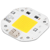 COB Lamp Bead High Power LED Chip High Brightness Drive Free for DIY Lamp Floodlight Indoor Lighting 220V70W Warm White 2800K‑3500K