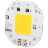 COB Lamp Bead High Power LED Chip High Brightness Drive Free for DIY Lamp Floodlight Indoor Lighting 220V70W Warm White 2800K‑3500K
