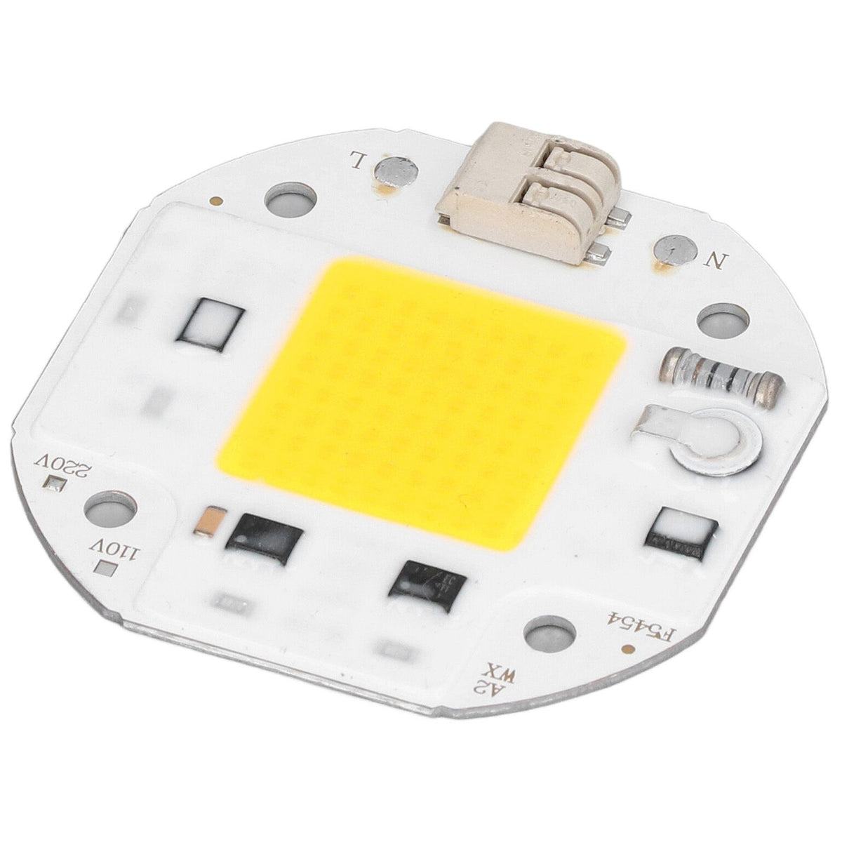 COB Lamp Bead High Power LED Chip High Brightness Drive Free for DIY Lamp Floodlight Indoor Lighting 220V70W Warm White 2800K‑3500K