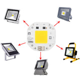 COB Lamp Bead High Power LED Chip High Brightness Drive Free for DIY Lamp Floodlight Indoor Lighting 220V70W Warm White 2800K‑3500K - Extra Image