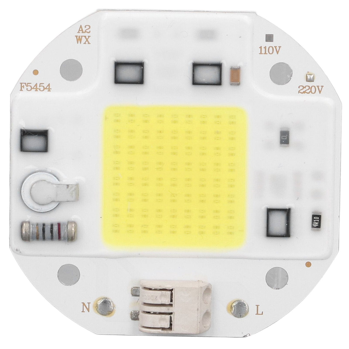 COB Lamp Bead High Power LED Chip High Brightness Drive Free for DIY Lamp Floodlight Indoor Lighting 220V70W Cold White 5800K-6500K