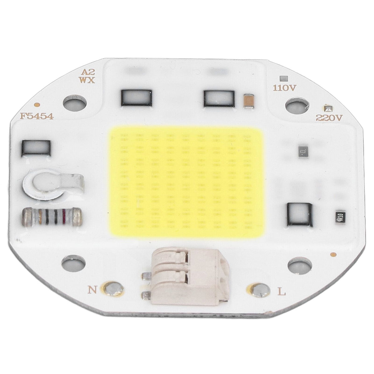 COB Lamp Bead High Power LED Chip High Brightness Drive Free for DIY Lamp Floodlight Indoor Lighting 220V70W Cold White 5800K-6500K