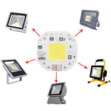 COB Lamp Bead High Power LED Chip High Brightness Drive Free for DIY Lamp Floodlight Indoor Lighting 220V70W Cold White 5800K-6500K - Extra Image