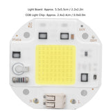 COB Lamp Bead High Power LED Chip High Brightness Drive Free for DIY Lamp Floodlight Indoor Lighting 220V70W Cold White 5800K-6500K - Extra Image