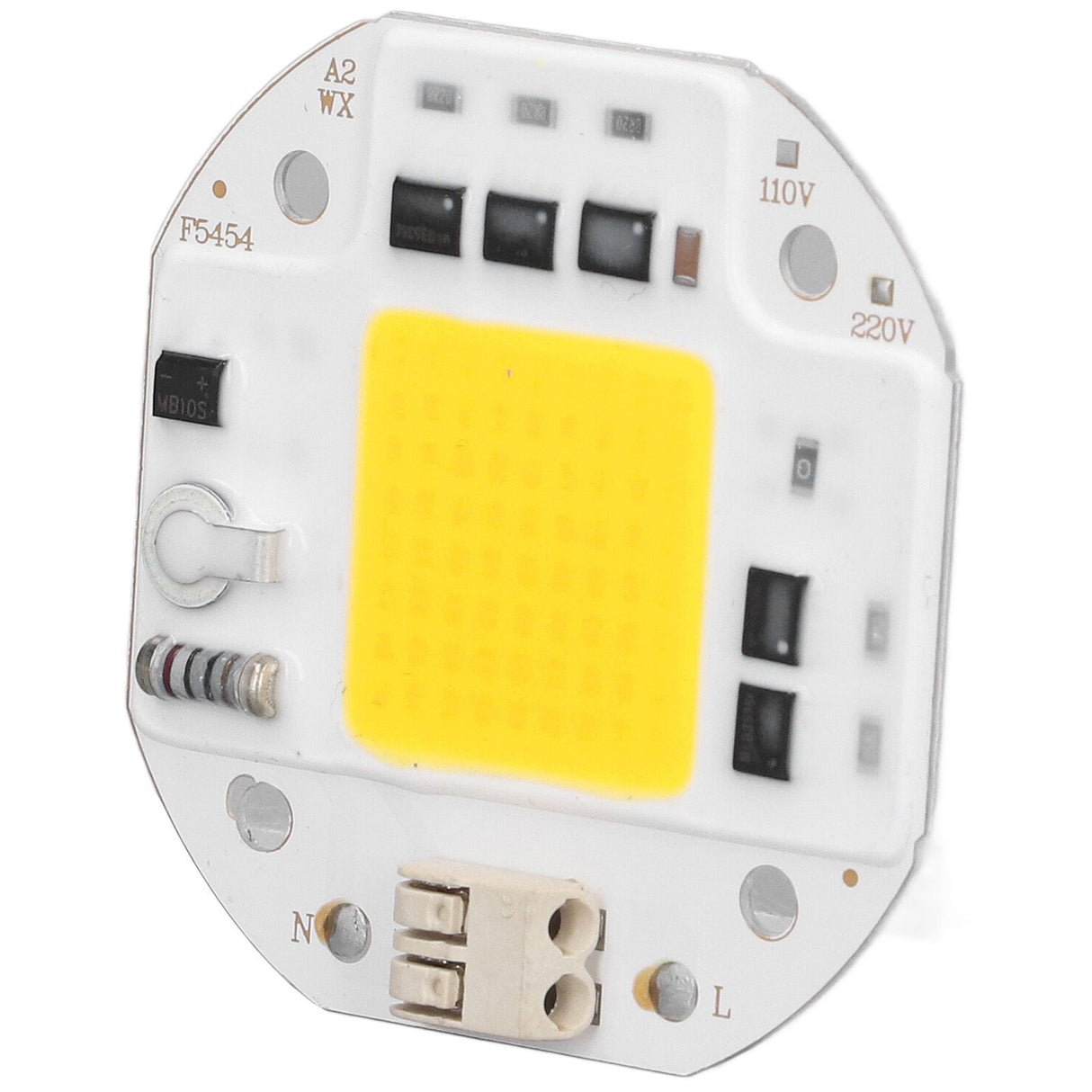 COB Lamp Bead High Power LED Chip High Brightness Drive Free for DIY Lamp Floodlight Indoor Lighting 220V100W Warm White 2800K‑3500K