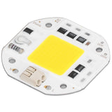 COB Lamp Bead High Power LED Chip High Brightness Drive Free for DIY Lamp Floodlight Indoor Lighting 220V100W Warm White 2800K‑3500K - Rear View