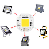 COB Lamp Bead High Power LED Chip High Brightness Drive Free for DIY Lamp Floodlight Indoor Lighting 220V100W Warm White 2800K‑3500K
