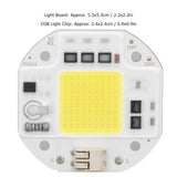 COB Lamp Bead High Power LED Chip High Brightness Drive Free for DIY Lamp Floodlight Indoor Lighting 220V100W Cold White 5800K-6500K - Extra Image