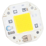 COB Lamp Bead High Power LED Chip High Brightness COB Light Emitter Drive Free for DIY Lighting 110V70W Warm White 2800K‑3500K - Low Angle