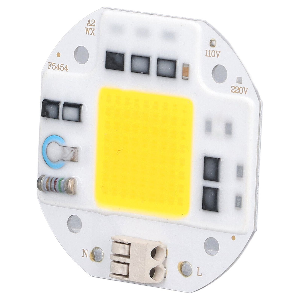 COB Lamp Bead High Power LED Chip High Brightness COB Light Emitter Drive Free for DIY Lighting 110V100W Warm White 2800K‑3500K