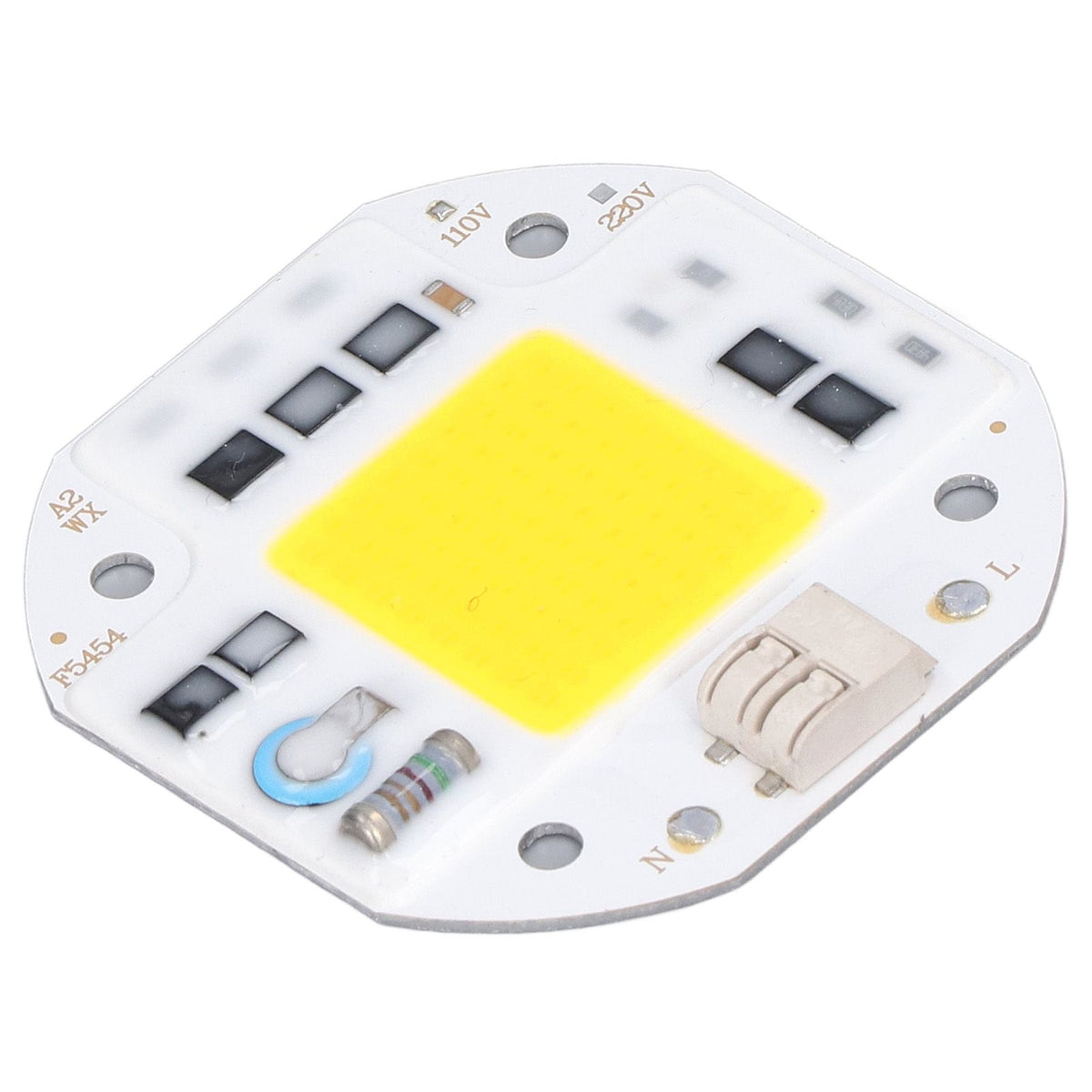 COB Lamp Bead High Power LED Chip High Brightness COB Light Emitter Drive Free for DIY Lighting 110V100W Warm White 2800K‑3500K